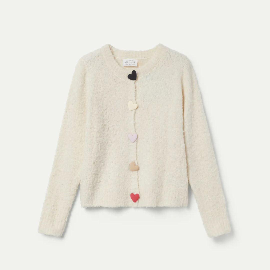 Cupid Cardigan - Cream