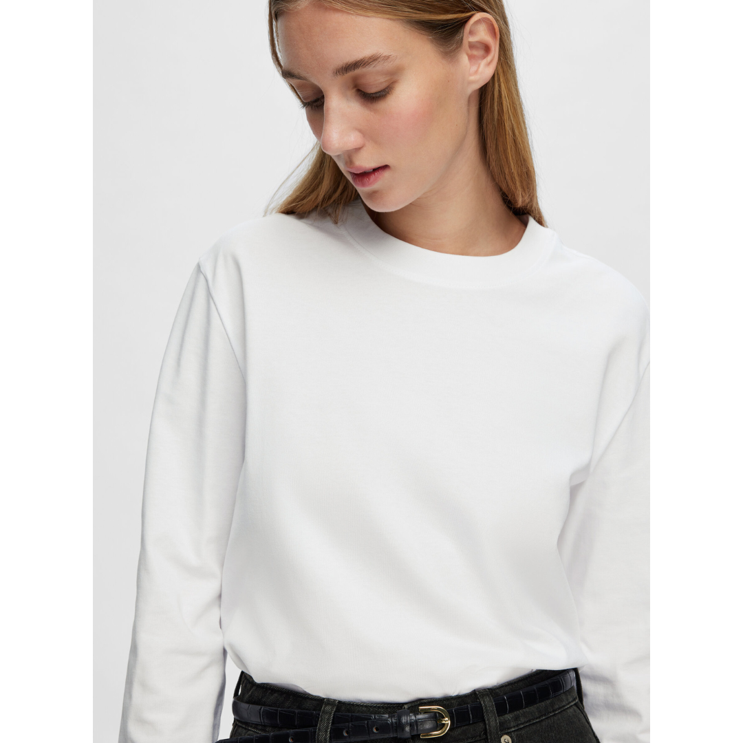 Essential Boxy Long Sleeve Tee