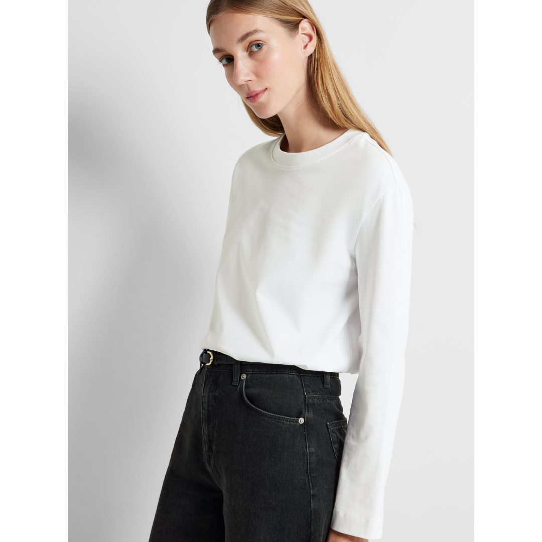 Essential Boxy Long Sleeve Tee