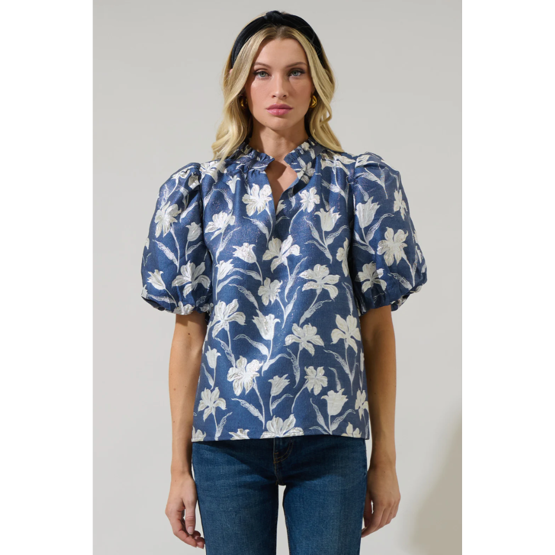 Tinsley Jacquard Top