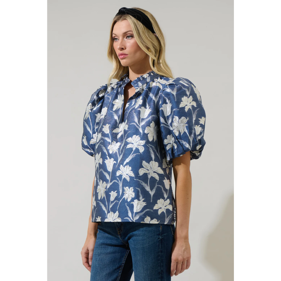 Tinsley Jacquard Top