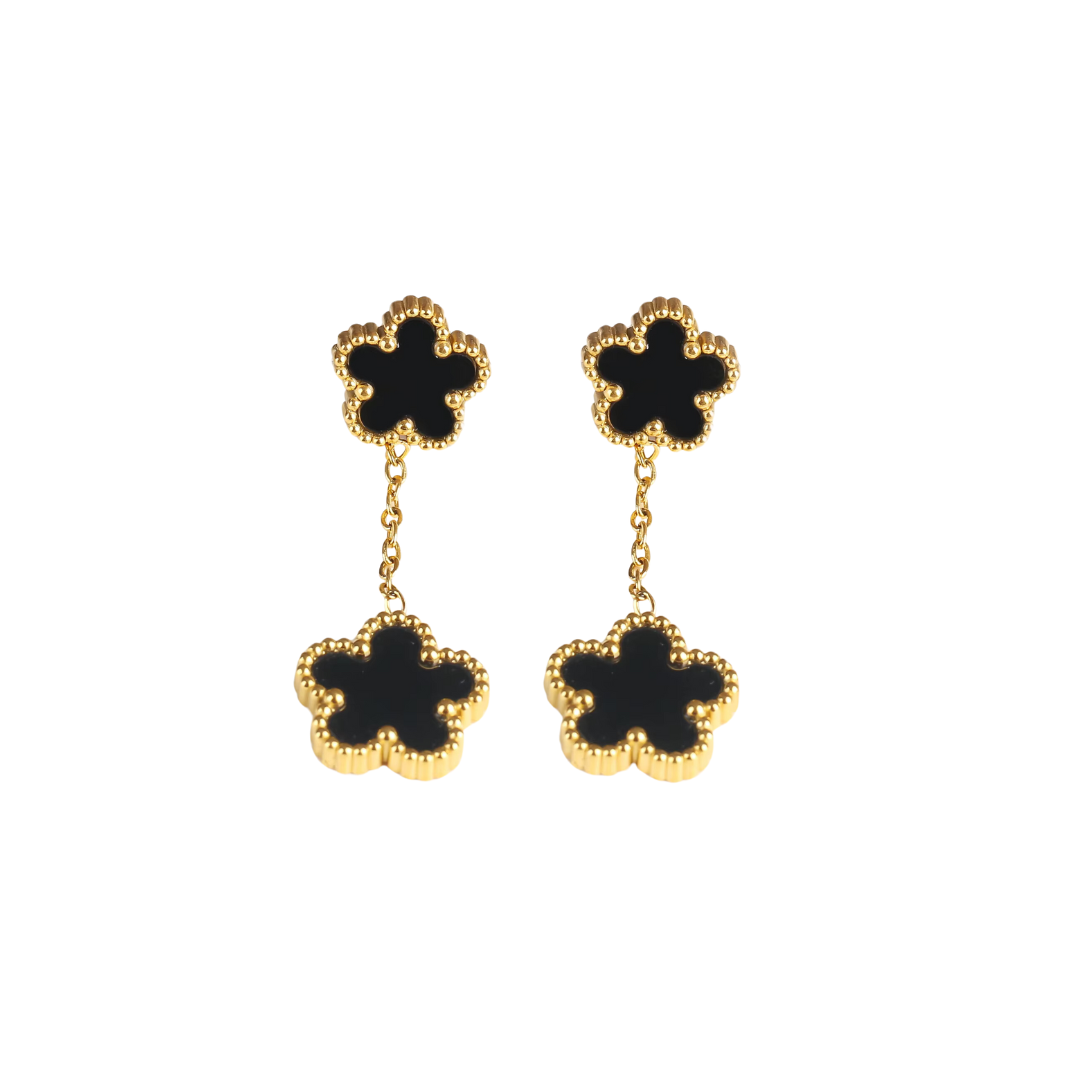 Clover Drop Earrings