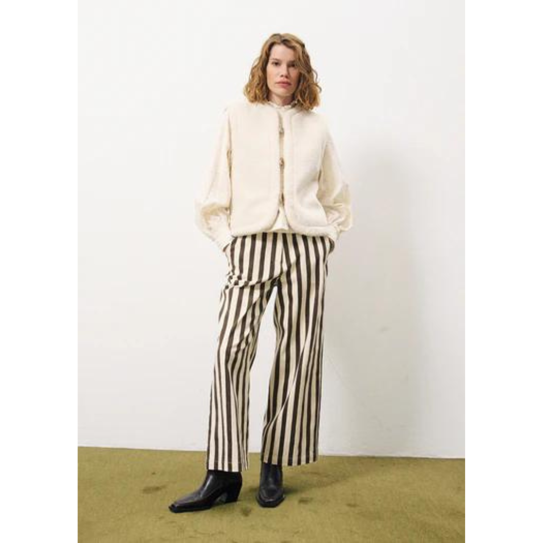 Edita Choc Stripe Trousers