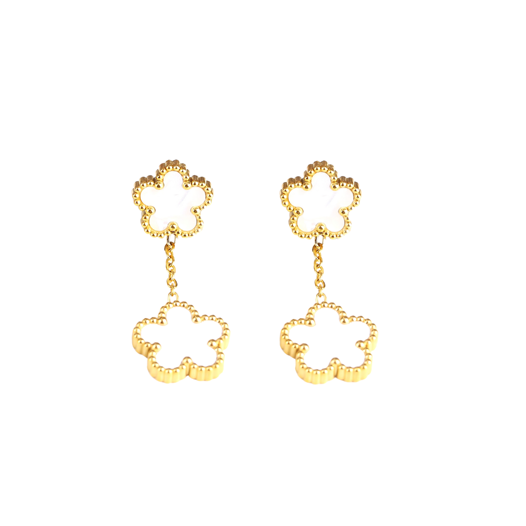 Clover Drop Earrings