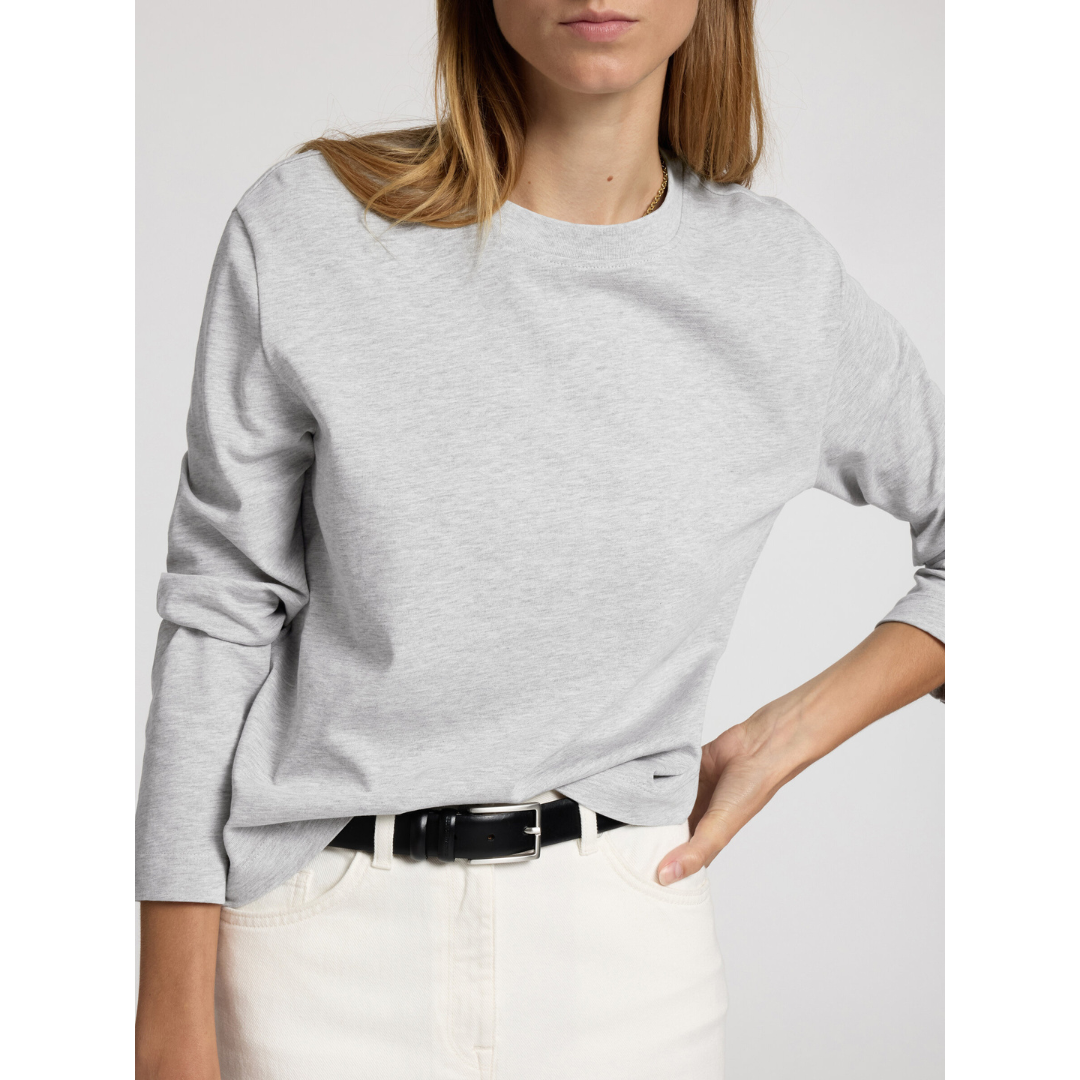 Essential Boxy Long Sleeve Tee