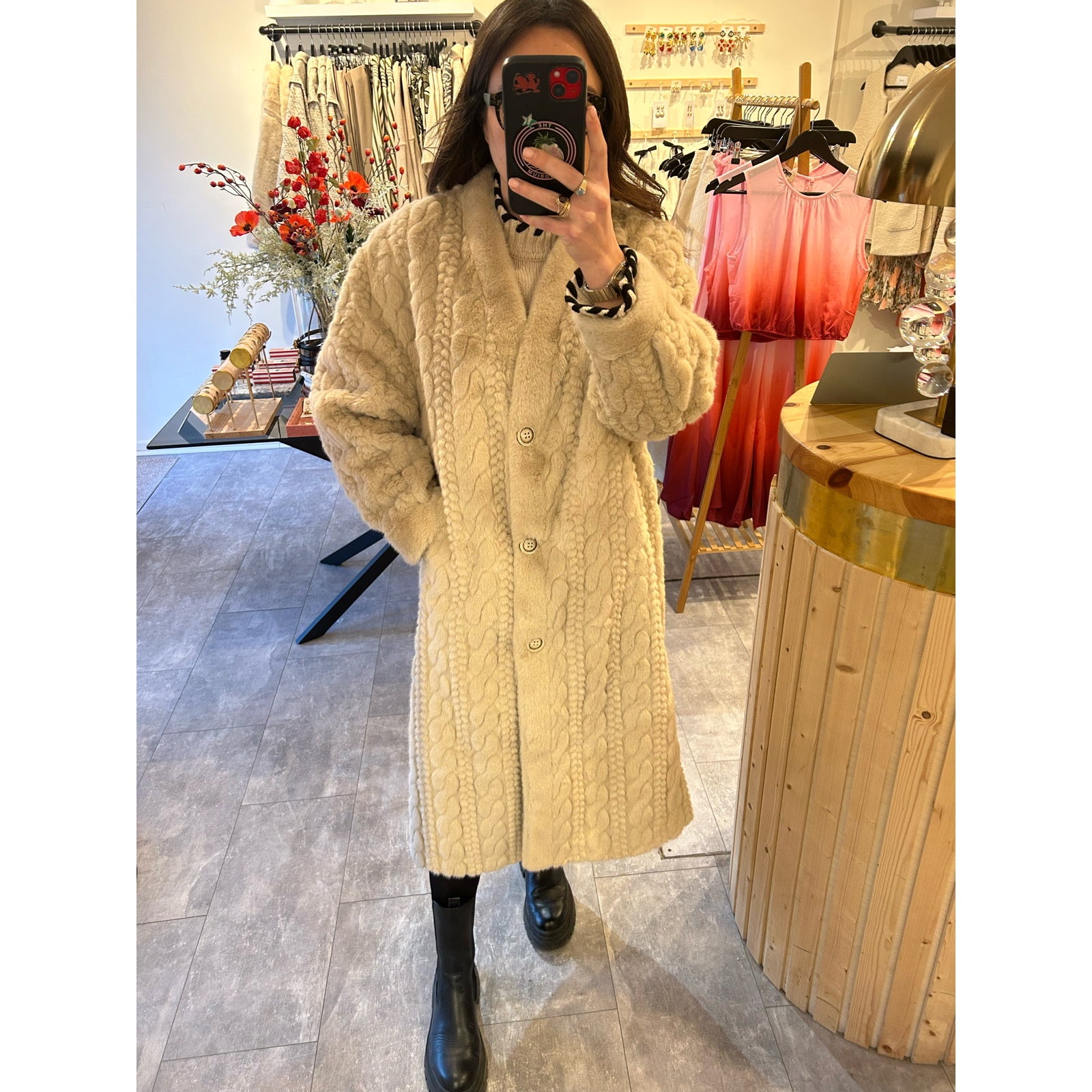 PRE-ORDER. Aspen Cream Coat