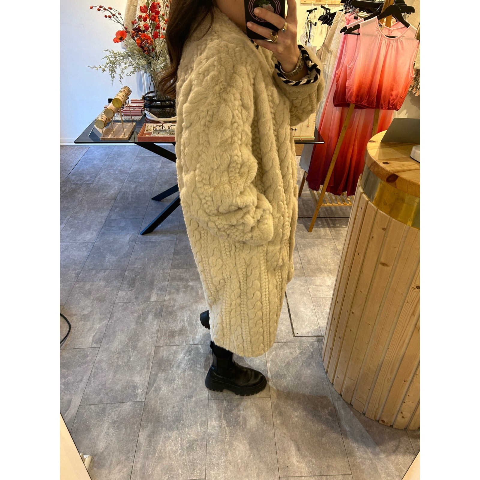 PRE-ORDER. Aspen Cream Coat